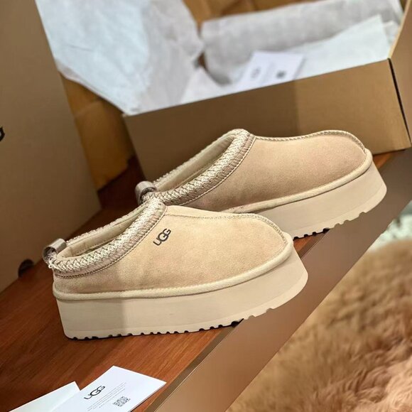 UGG Tazz Platform Slippers Chestnut - Picture 4 of 9